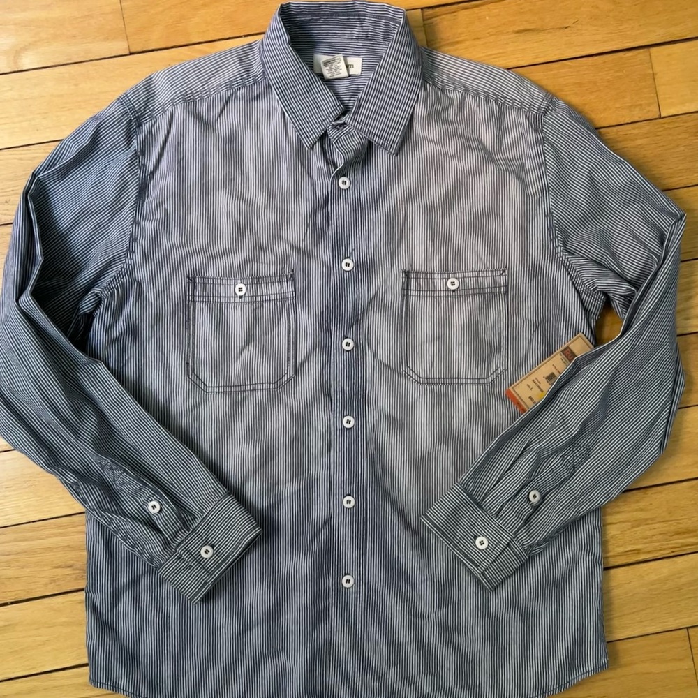 Men’s Ruff Hewn Button Down Shirt